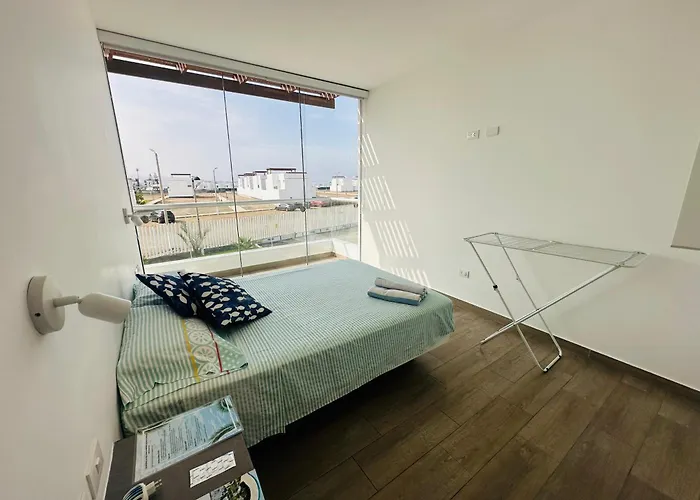 Moderno Departamento Con Piscina Y Parrilla, 3 Min De La Playa, Asia